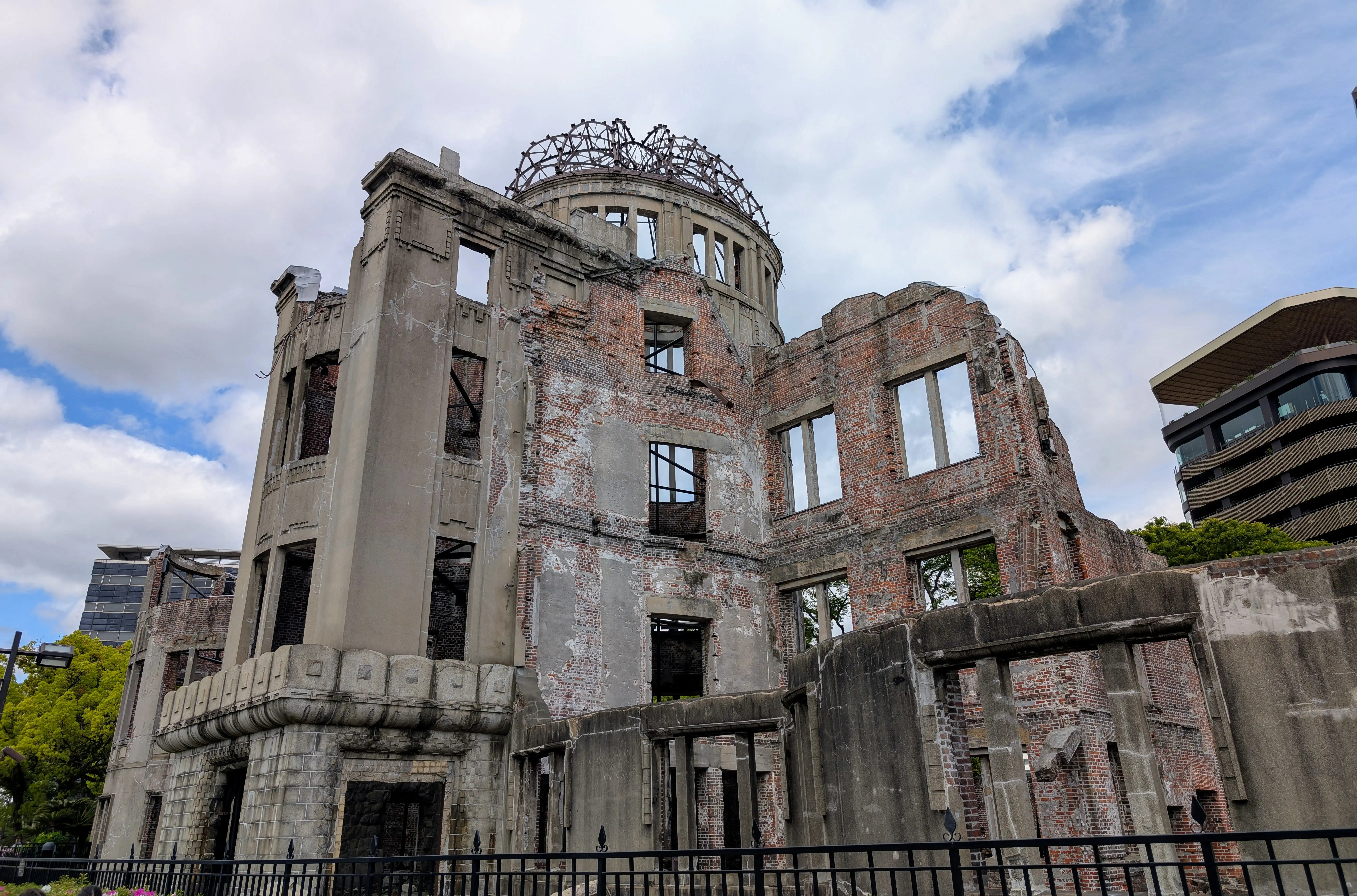 Atombombenkuppel im Hiroshima Peace Memorial Park in Japan